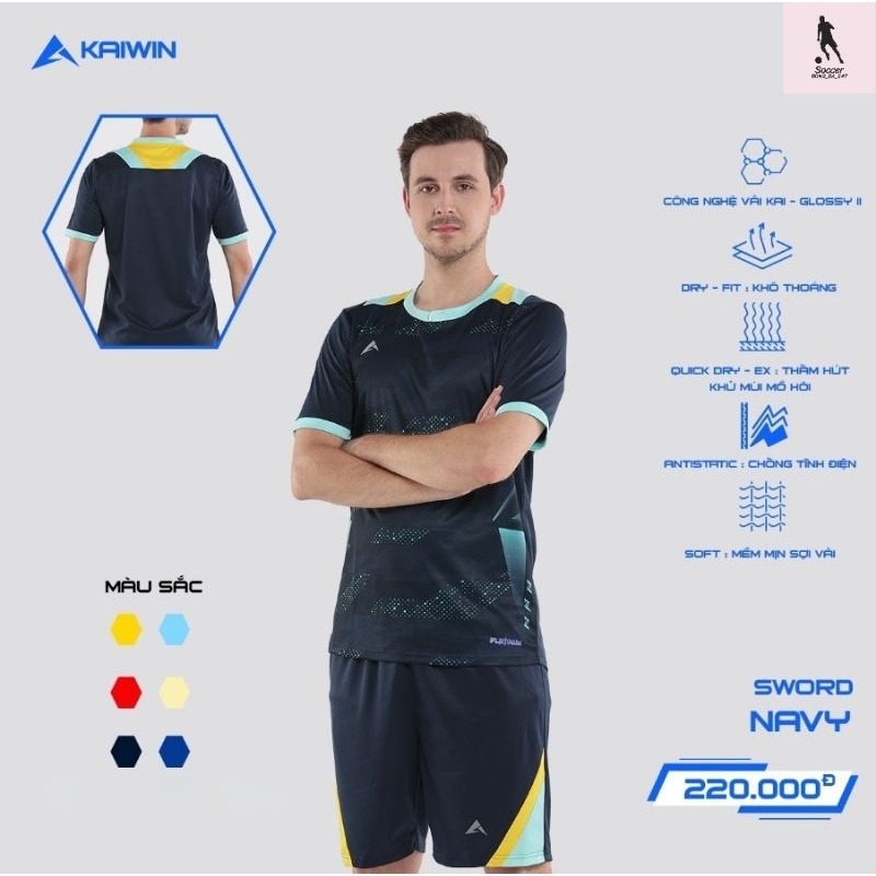 BỘ QUẦN ÁO BÓNG ĐÁ KAIWIN - SWORD