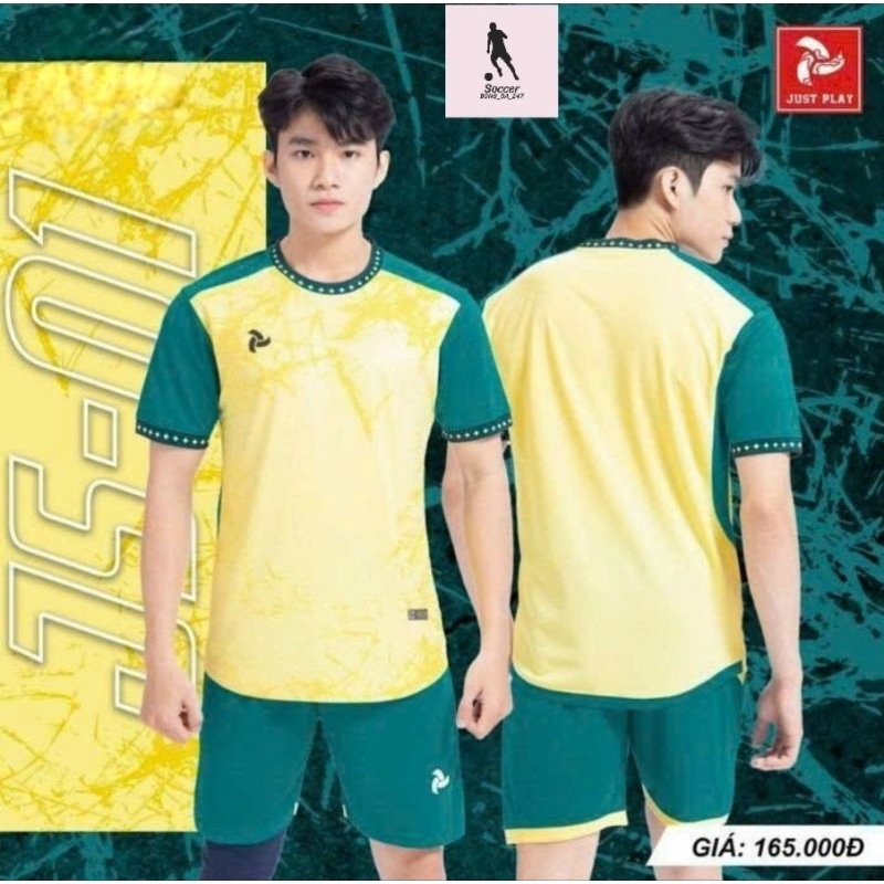 BỘ QUẦN ÁO BÓNG ĐÁ JUST&PLAY JS-01