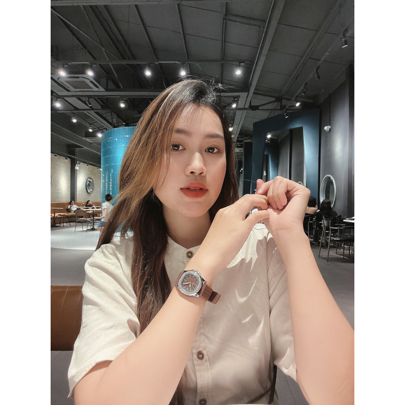 Đồng Hồ Nữ PT Dây Cao Su Non