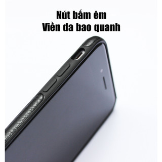 Màu đen - Ốp lưng da iPhone 7 Plus - IP 7 Plus - PS CASE phân phối