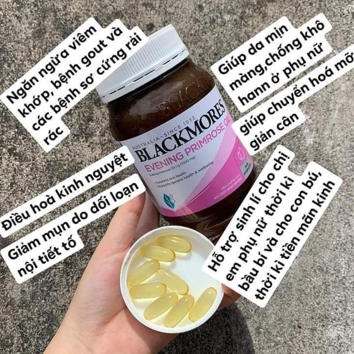 Tinh dầu hoa anh thảo Úc Blackmores Evening Primrose 190 viên