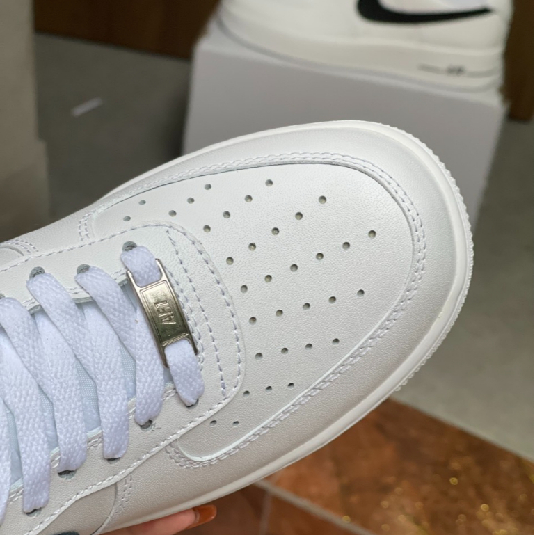 Giày thể thao AF1 Trắng, Giày sneaker air force 1 trắng full nam nữ siêu hot dễ phối đồ tặng FullBoxBill