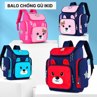 Balo đi học cho bé IKID chống gù cho bé trai và bé gái, balo trẻ em từ lớp 2-7, balo đi học học sinh cấp 1,2