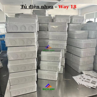 Tủ điện nhựa ABS model Way-18 (lắp nổi, chống nước chuẩn IP65)