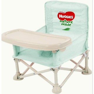 Ghế ăn dặm gấp gọn/ghế xếp du lịch huggies nature made/ gooby