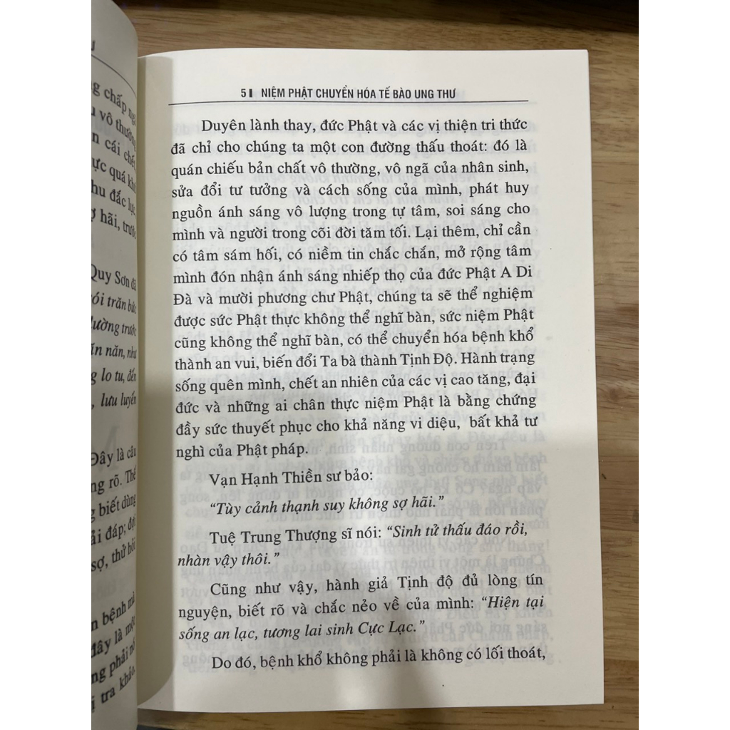 Sách - Kinh Niệm Phật Chuyển Hóa Tế Bào Ung Thư
