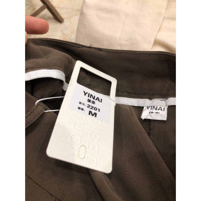 Quần ngố nâu tây  QC NEW