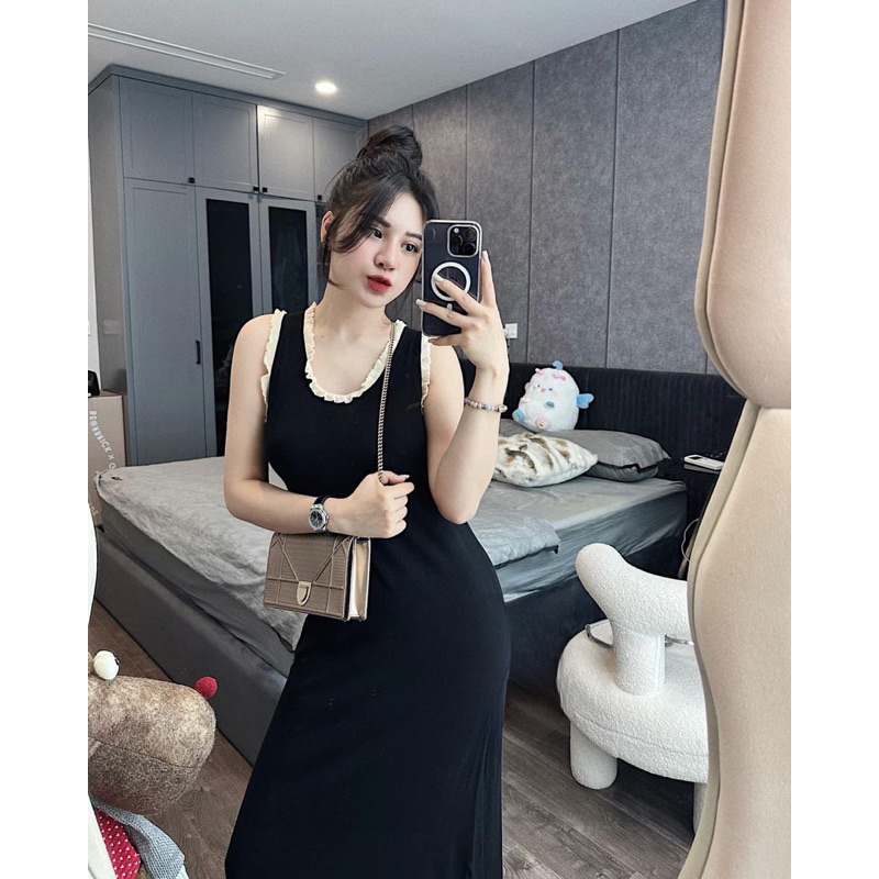 Váy Body Phối Viền L1