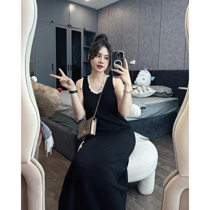 Váy Body Phối Viền L1