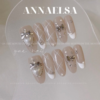 Annaelsa nail box thiết kế -móng úp các mẫu nail cô dâu mẫu đi tiệc b031