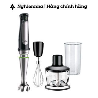 Máy xay cầm tay đa năng braun mq7035x / mq7000 / mq9147, máy xay đồ ăn dặm cho bé, made in slovenia, nghiennha_99