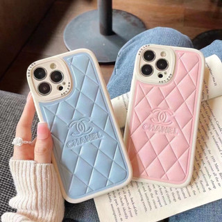 Ốp Điện Thoại Da Mềm Chống Sốc Chống Rơi Dập Nổi Sang Trọng Cho iPhone