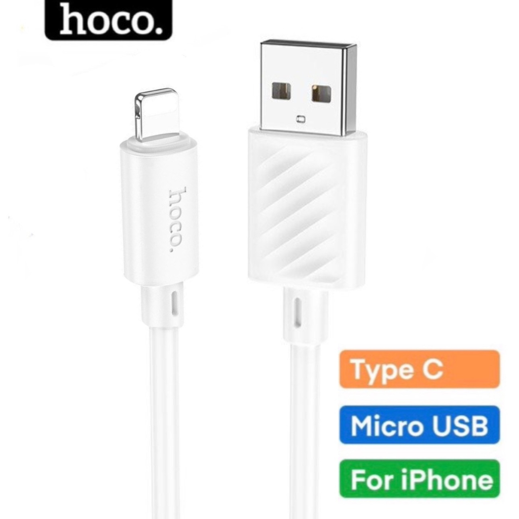 Dây sạc type c micro usb ios Hoco Cáp siêu bên dùng cho các loại điện thoại