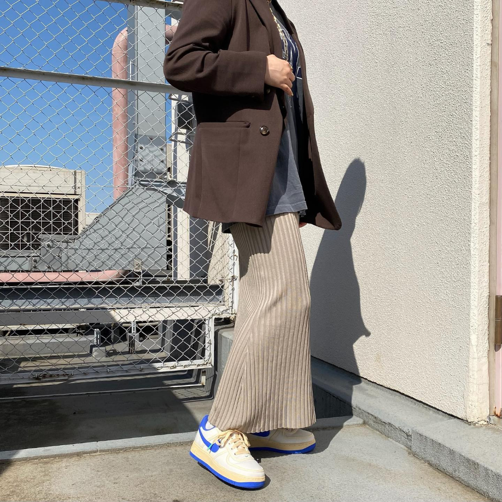 Giày Sneaker Nike Air Force 1 '07 'Beige Blue' FJ5440-133 màu Kem Xanh AF1 | PiuPiu Authentic