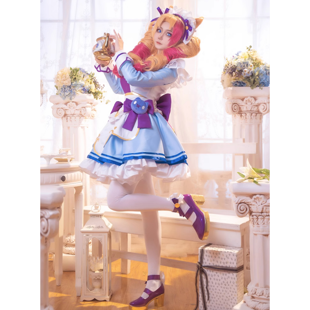 Trang phục COSPLAY Gwen skin Cafe Cuties trong LOL (kèm ảnh thật)