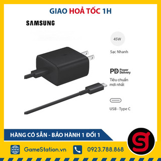 Củ sạc nhanh samsung 45w/65w kèm cáp 1.8m 5a - nhập khẩu
