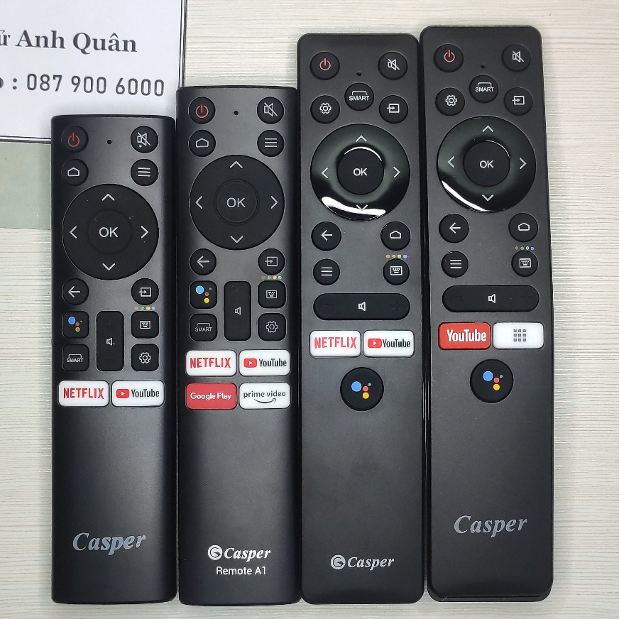 ( Chính Hãng ) Remote tivi Casper | Điều Khiển Tivi Casper Giọng Nói các dòng