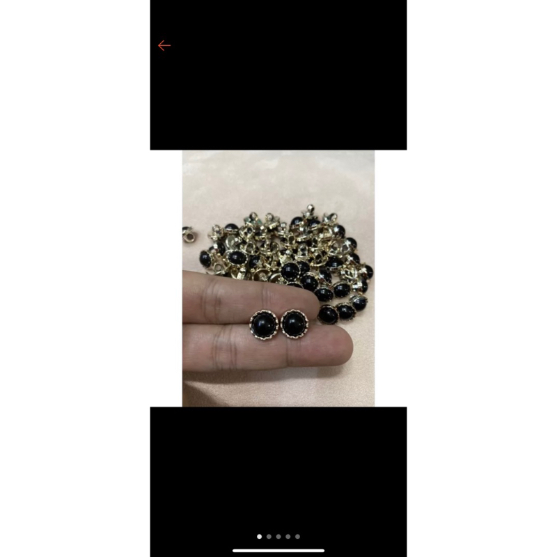 Sét 10 Nút áo kiểu  1.1cm - 1.3cm