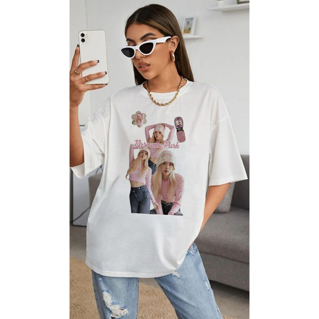 Áo Sweater thành viên Rose Blackpink Hàn Quốc