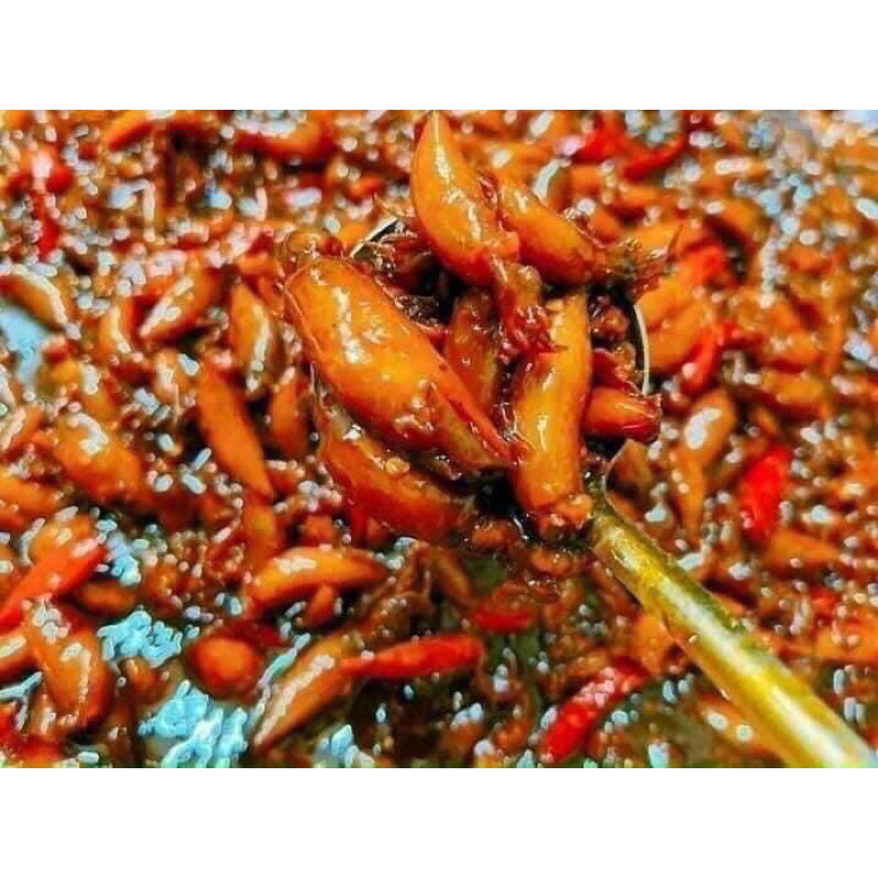 Mực sữa rim nước mắm 500g