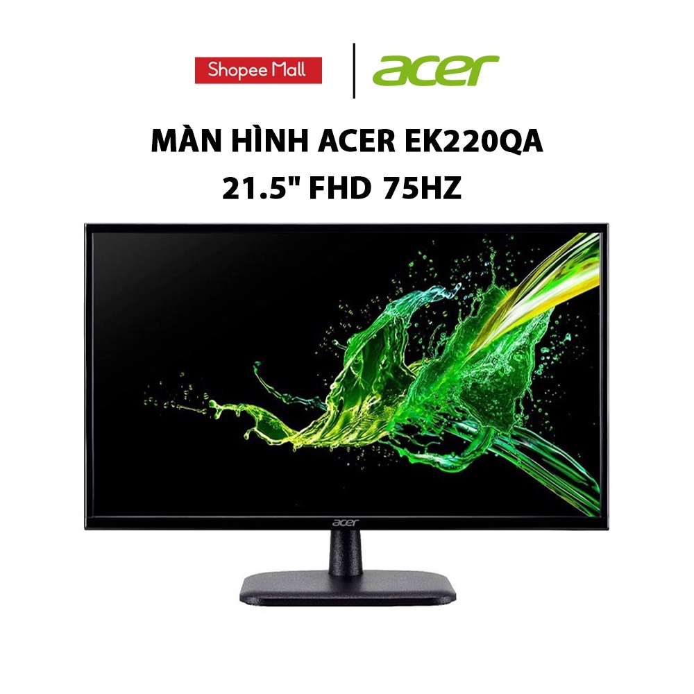 Màn Hình Acer EK220QA 21.5" FHD VA 75Hz 5ms