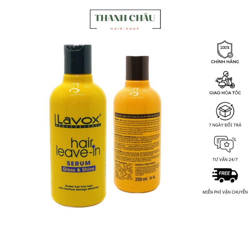 SERUM TÁI TẠO VÀ PHỤC HỒI TÓC LAVOX 250ML