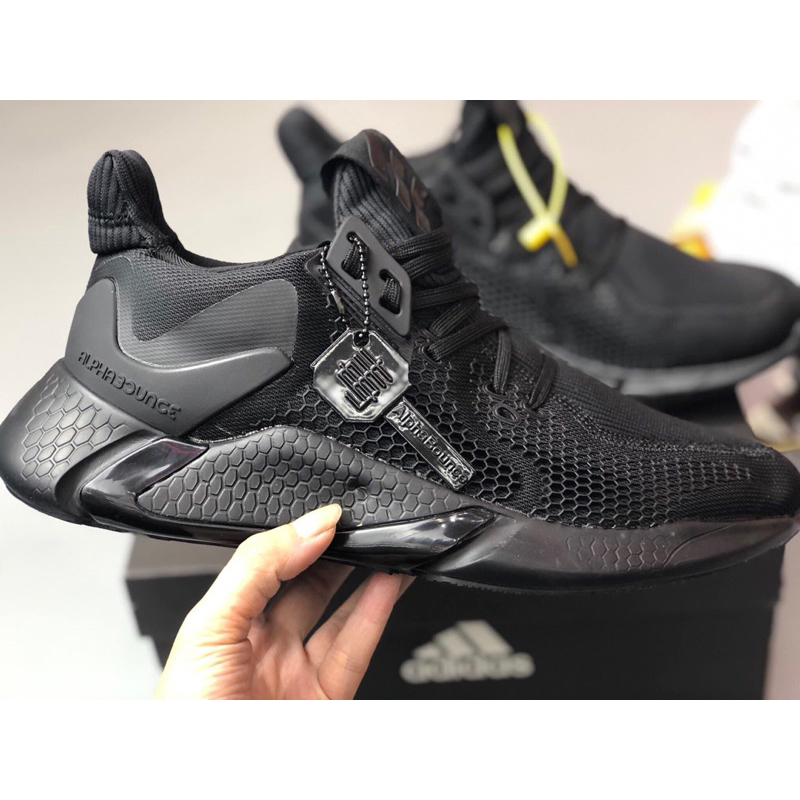 Giày thể thao sneaker alphabounce 2020 đen full