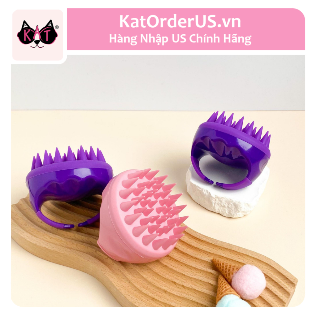 Lược Gội Đầu Heeta Shampoo Brush