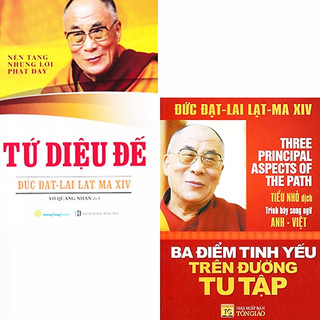 Sách - combo tứ diệu đế + ba điểm tinh yếu trên đường tu tập
