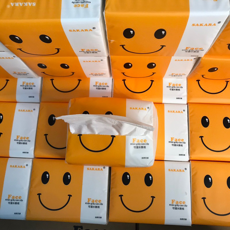 Giấy ăn Sakara 4 lớp