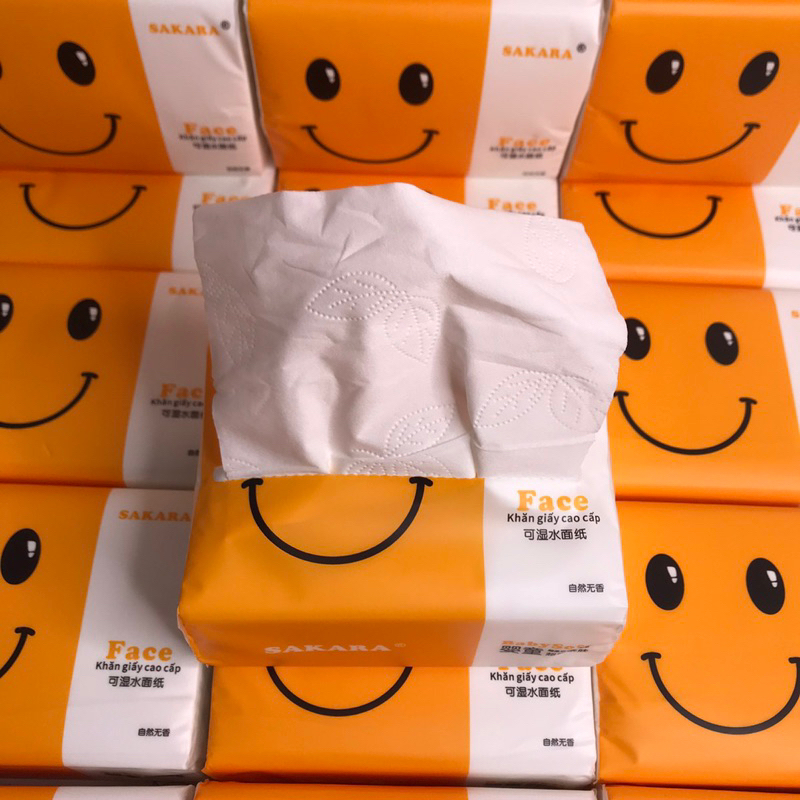 Giấy ăn Sakara 4 lớp