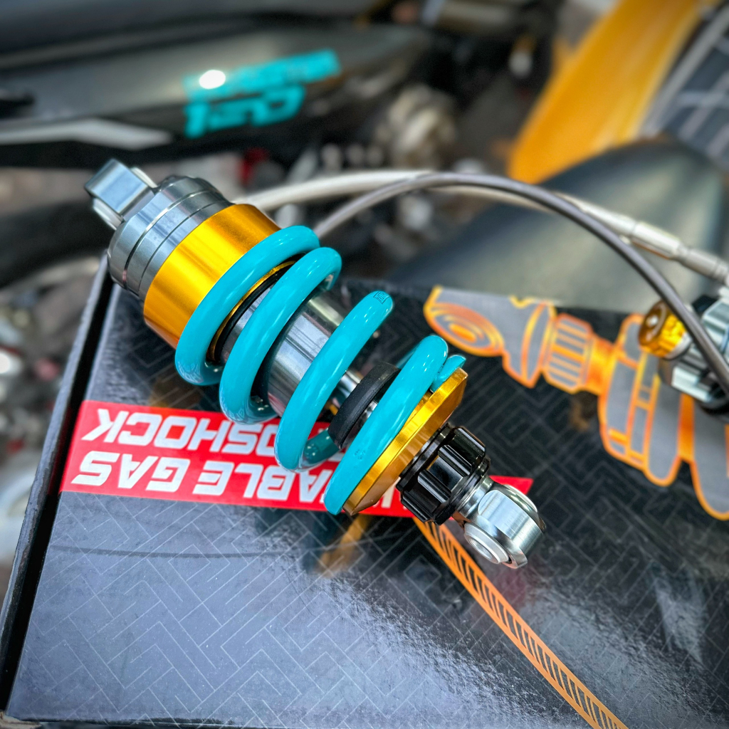 Phuộc Nitron 2 bình dầu Exciter 150/155 HPA Chỉnh Thật