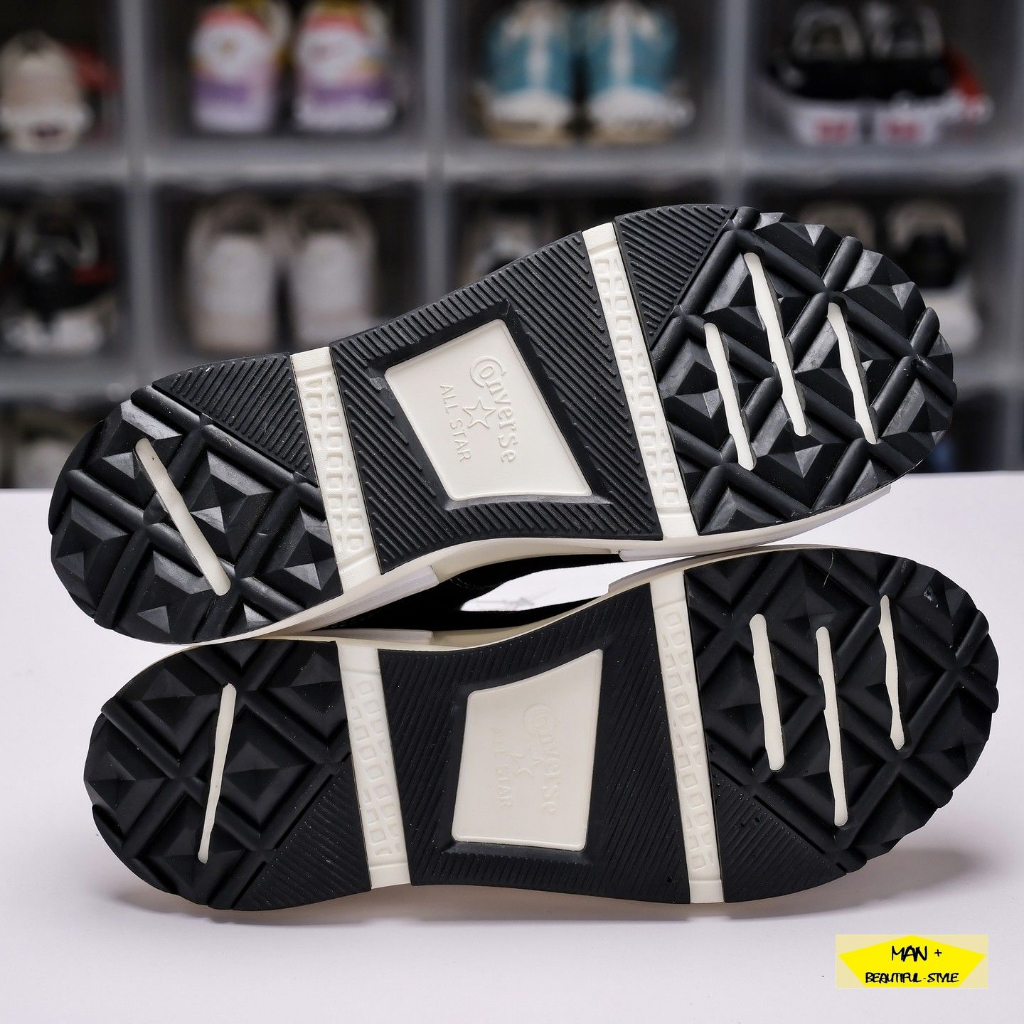 Giày Converse Run Star Legacy CX Black 2023,Giày CV nam nữ cao cổ màu đen, full box, freeship