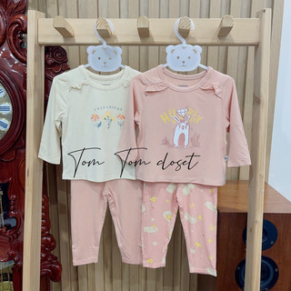 Chaang aw2023 bộ dài bèo vai treasure cho bé gái 3m-5y