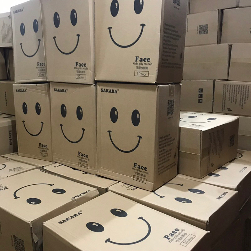 Giấy ăn Sakara 4 lớp