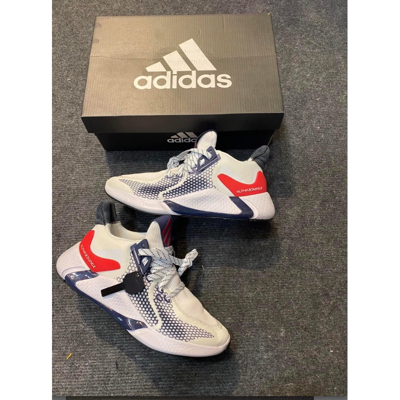 GIÀY THỂ THAO SNEAKER ALPHABOUNCE 2020 TRẮNG XANH THAN