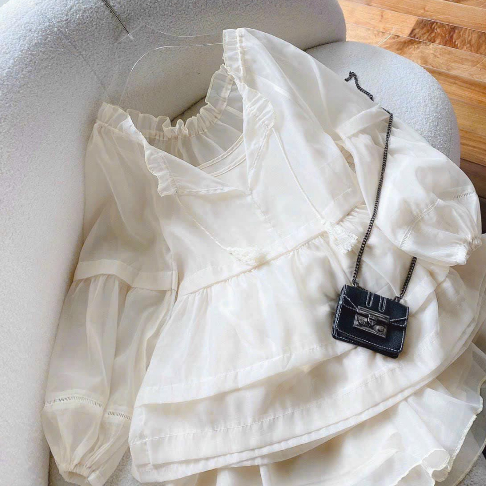 Set voan 3 món sang chảnh