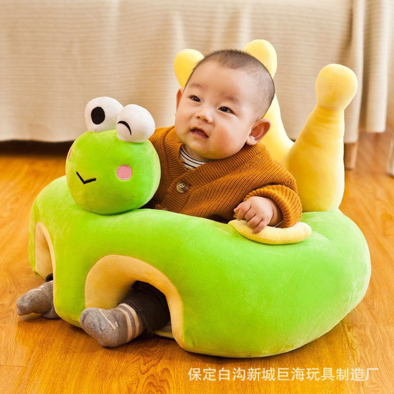 ghế tập ngồi cho bé hàng nhập khẩu 100% làm bông trắng tự nhiên.