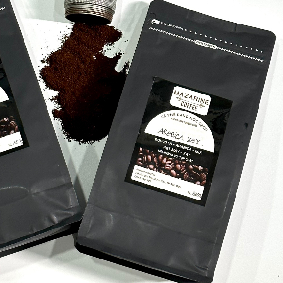 [Cà Phê Xay Bột] Gu Thơm Thanh Dịu Arabica Pha Phin
