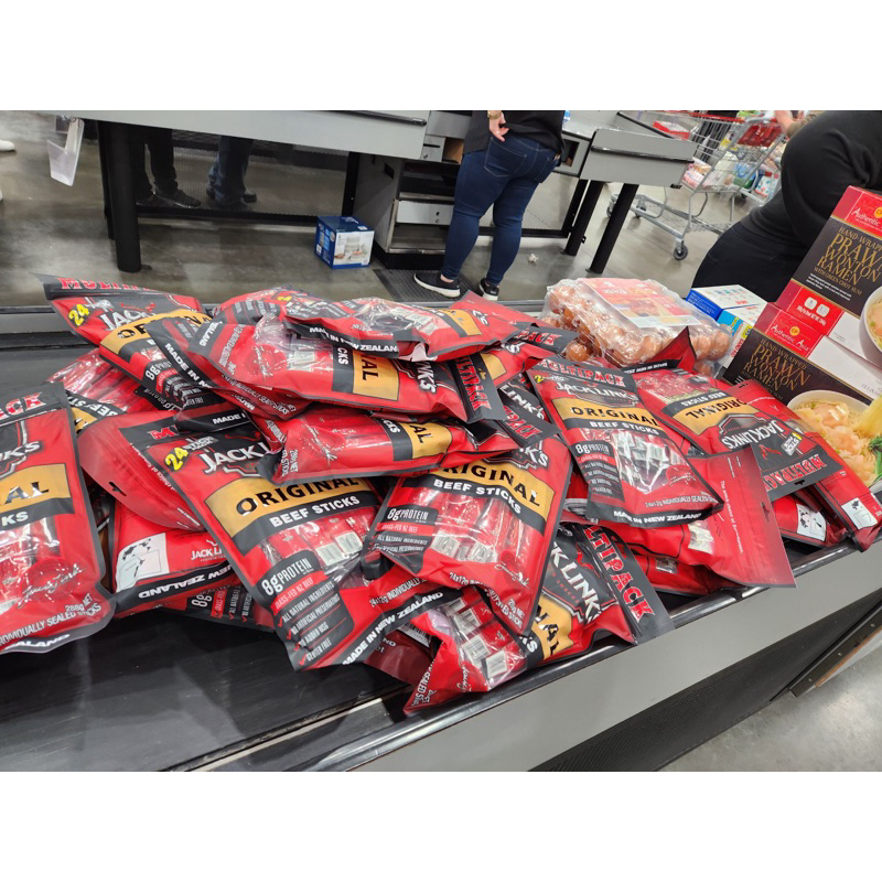 Thịt Bò Que Nguyên Bản Của Jack Link’s Original Beef Sticks 288gram