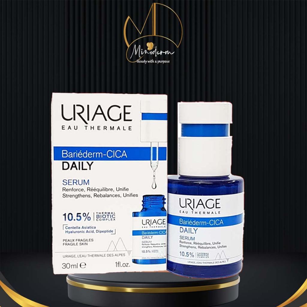 Serum Uriage Bariederm cica daily làm dịu, làm lành và phục hồi da tổn thương hằng ngày 30ml