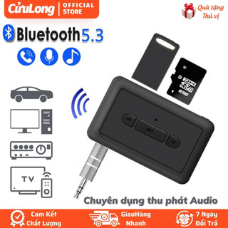 Usb bluetooth 5.3 cho loa đầu thu âm thanh bluetooth phát audio cho xe hơi ô tô amply TV tai nghe