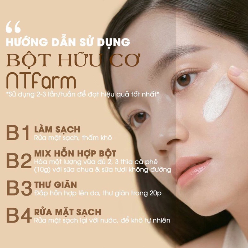 Bột Tía Tô NTFARM hữu cơ nguyên chất 100gr