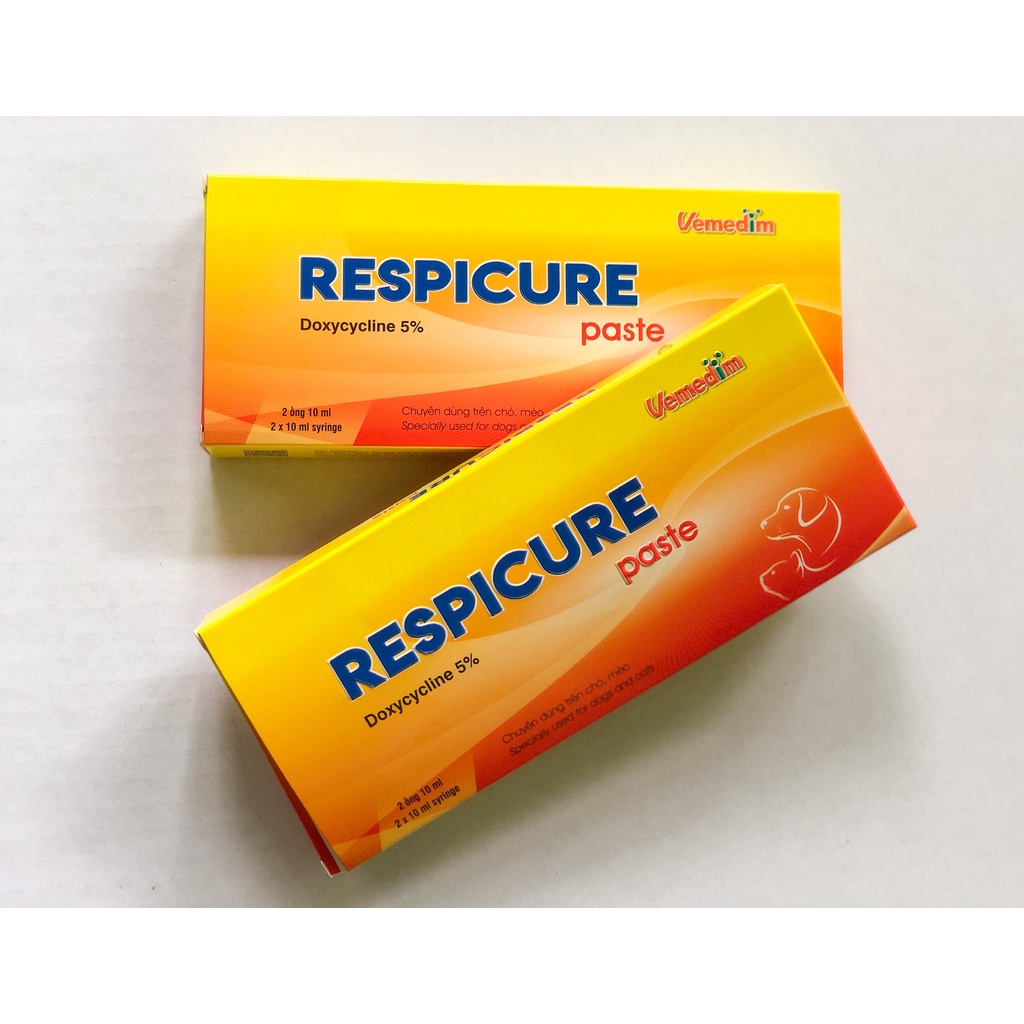 Respicure Paste Vemedim Gel Hỗ Trợ Hô Hấp Cho Chó Mèo - Bi Lỏn Pet Shop