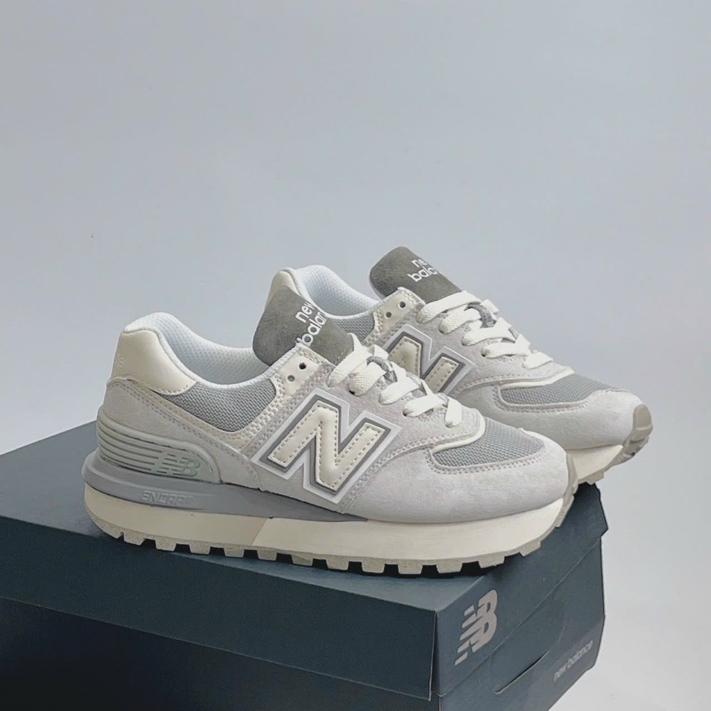 Giày thể thao NB 574 Legacy 'Grey SeaSalt'_full box