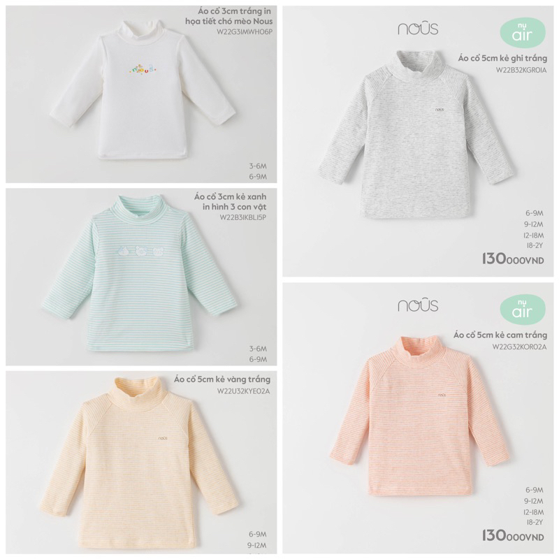 Áo nous giữ nhiệt cho bé trai bé gái