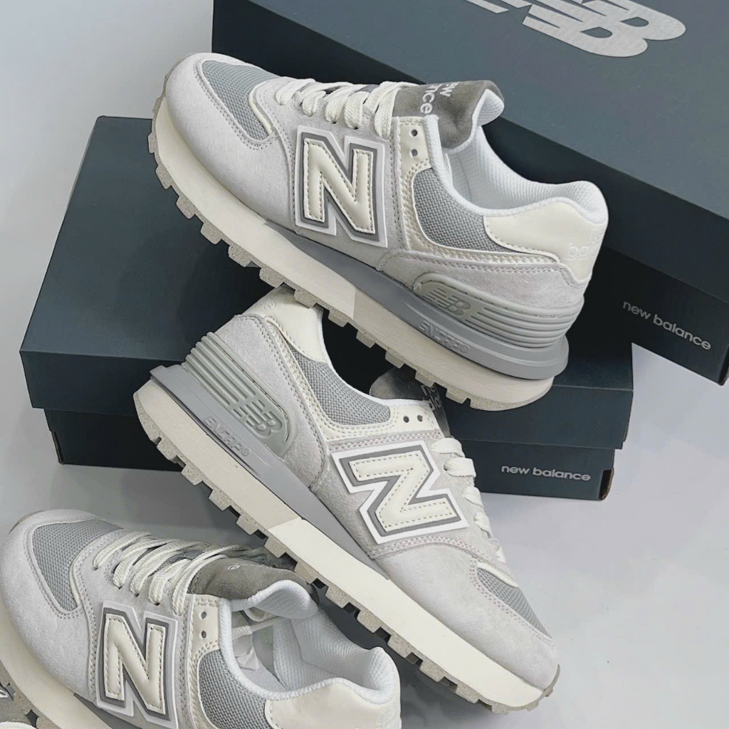Giày thể thao NB 574 Legacy 'Grey SeaSalt'_full box