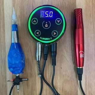 Nguồn máy pen aurora cảm ứng dùng các loại máy xăm phun