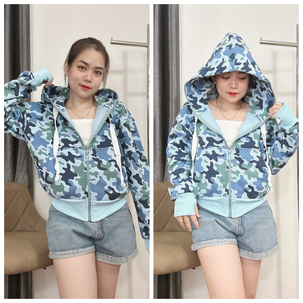 ÁO KHOÁC ĐỐM BEO NÓN TO MẪU MỚI