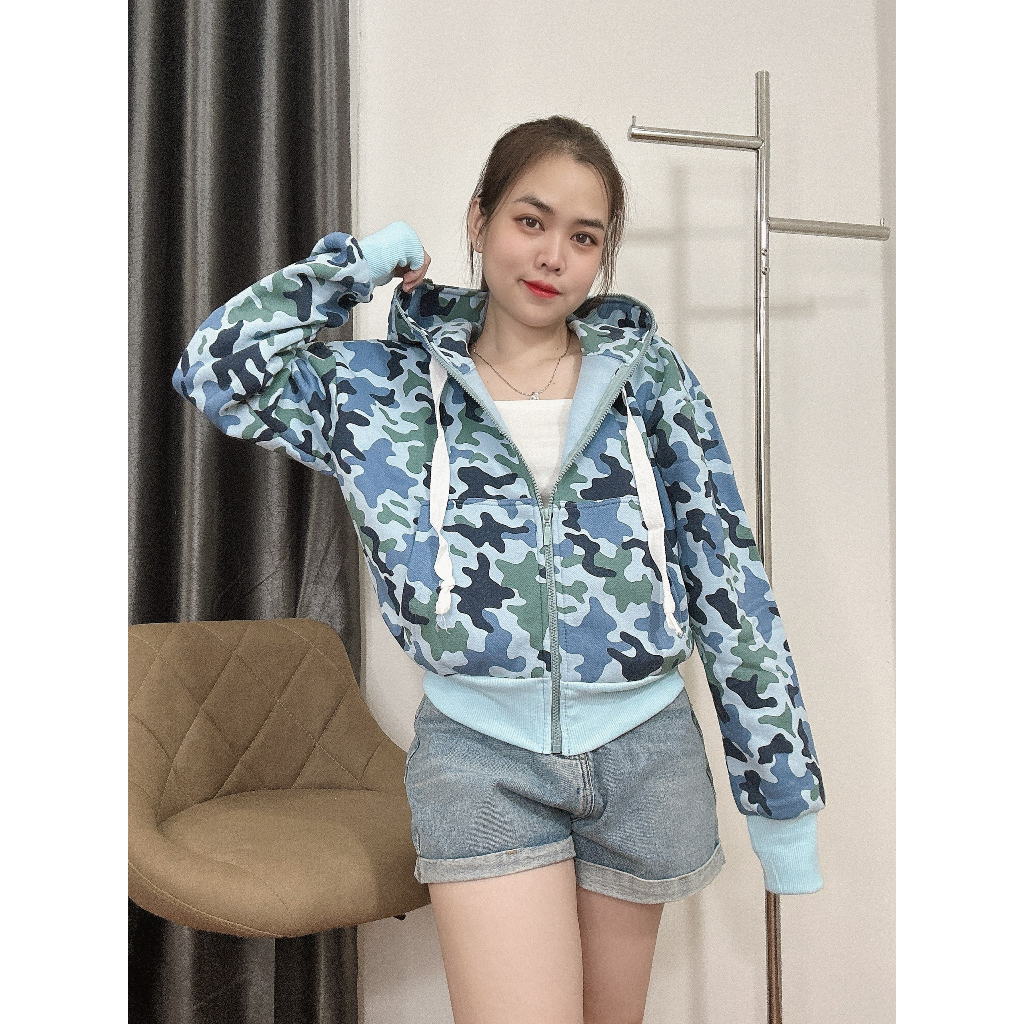 ÁO KHOÁC ĐỐM BEO NÓN TO MẪU MỚI